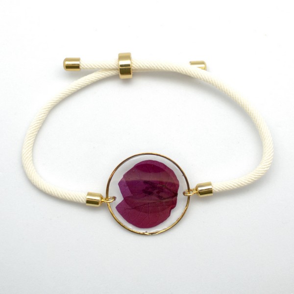 Pulsera de buganvilla