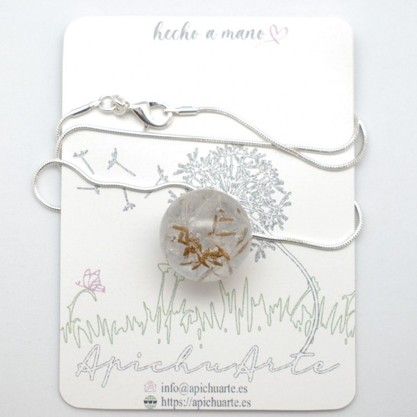 Pendientes y collares de dientes de león - Imagen 2